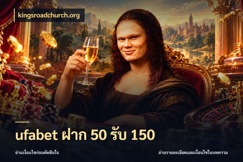 ufabet ฝาก 50 รับ 150 จับคู่โบนัสกับสไตล์เกมที่ชอบ กับ kingsroadchurch.org