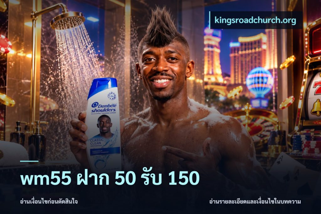 wm55 ฝาก 50 รับ 150