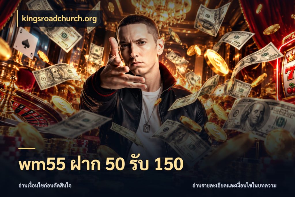 wm55 ฝาก 50 รับ 150 เครดิตกับรูปแบบโปรที่ตรงใจ กับ kingsroadchurch.org
