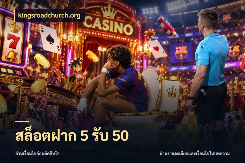 สล็อตฝาก 5 รับ 50 เปิดมุมโปรให้เข้ากับเกมแนวโปรด กับ kingsroadchurch.org