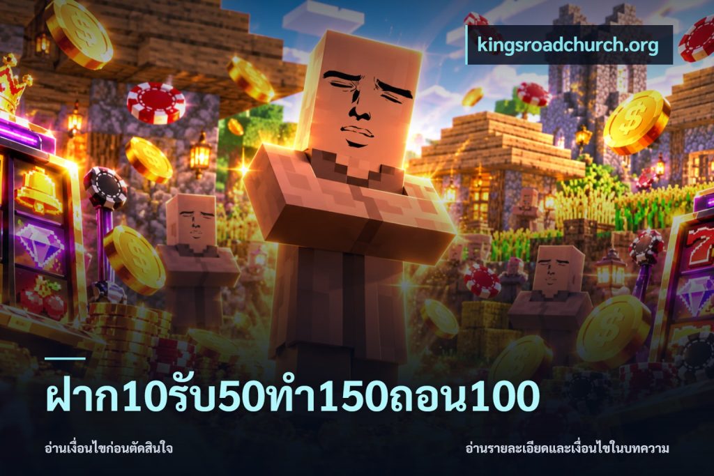 ฝาก10รับ50ทํา150ถอน100