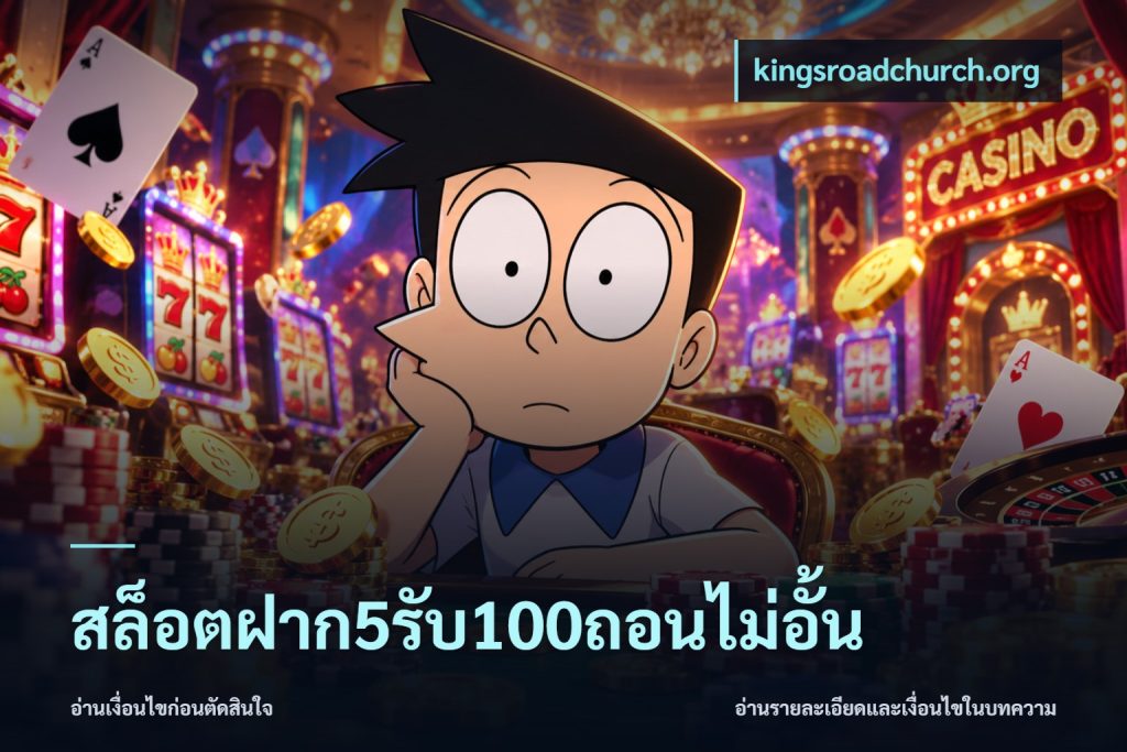 สล็อตฝาก5รับ100ถอนไม่อั้น