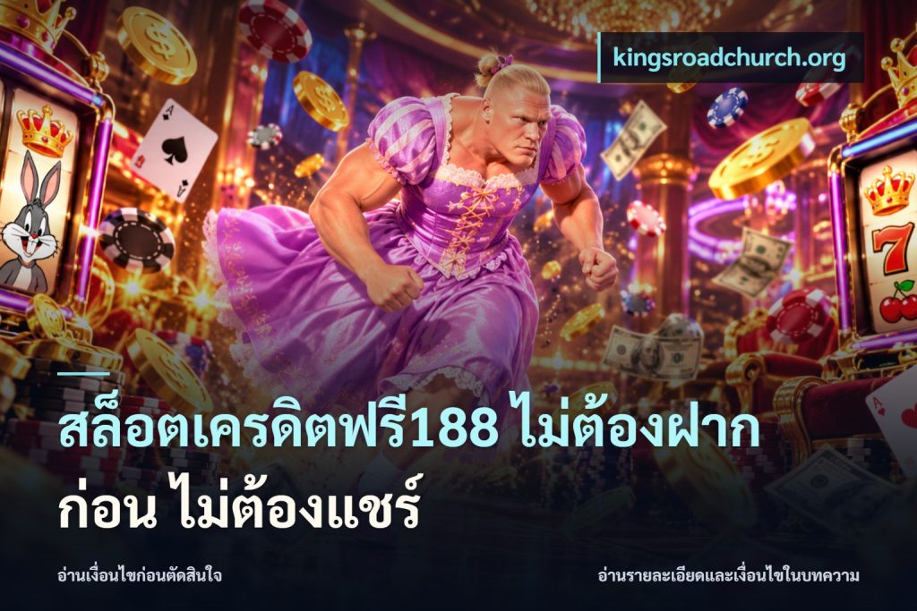 สล็อตเครดิตฟรี188 ไม่ต้องฝาก ก่อน ไม่ต้องแชร์