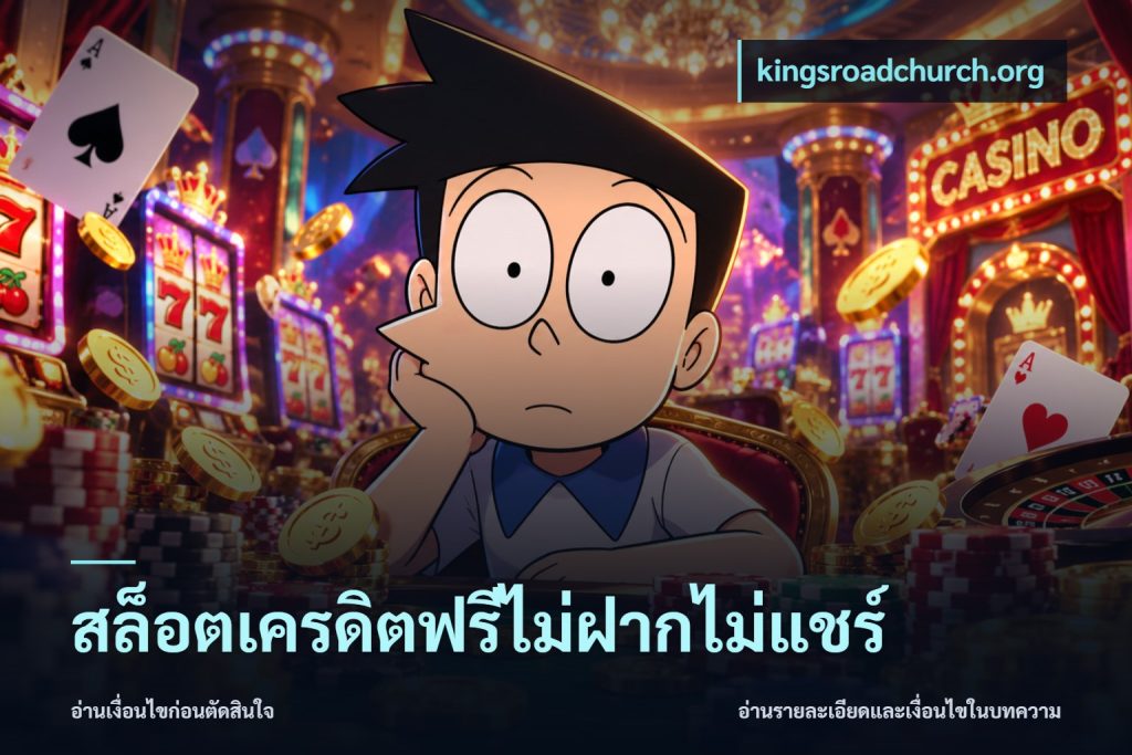 สล็อตเครดิตฟรีไม่ฝากไม่แชร์
