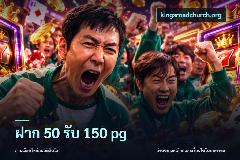 ฝาก 50 รับ 150 pg