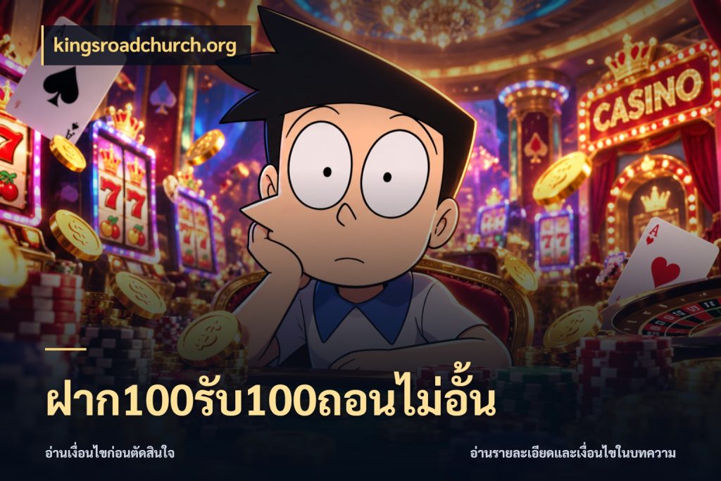 ฝาก100รับ100ถอนไม่อั้น รูปแบบโบนัสกับสิทธิ์ของสายเกม กับ kingsroadchurch.org