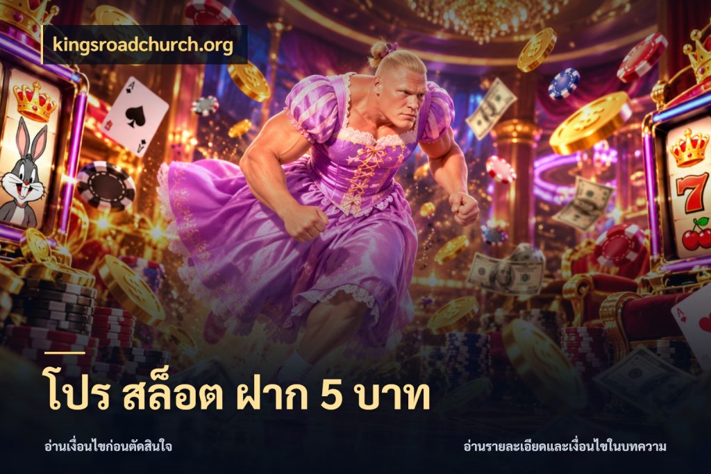 โปร สล็อต ฝาก 5 บาท kingsroadchurch.org ยอดเริ่มต้นน่าจับตากับสิทธิ์ที่เกี่ยวข้อง