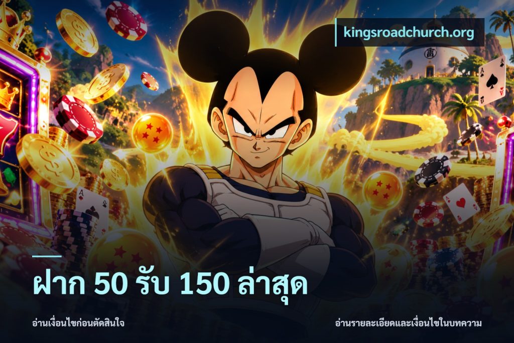 ฝาก 50 รับ 150 ล่าสุด