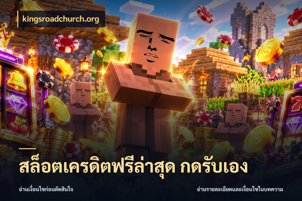 สล็อตเครดิตฟรีล่าสุด กดรับเอง จับมุมเด่นของเครดิตฟรีให้ตรงใจ สไตล์ kingsroadchurch.org