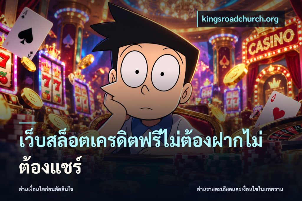 เว็บสล็อตเครดิตฟรีไม่ต้องฝากไม่ต้องแชร์