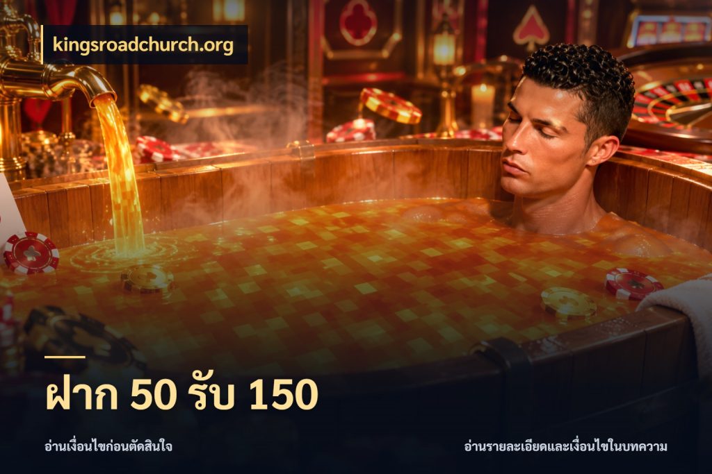 ฝาก 50 รับ 150 เครดิตกับรูปแบบโปรที่ตรงใจ สไตล์ kingsroadchurch.org