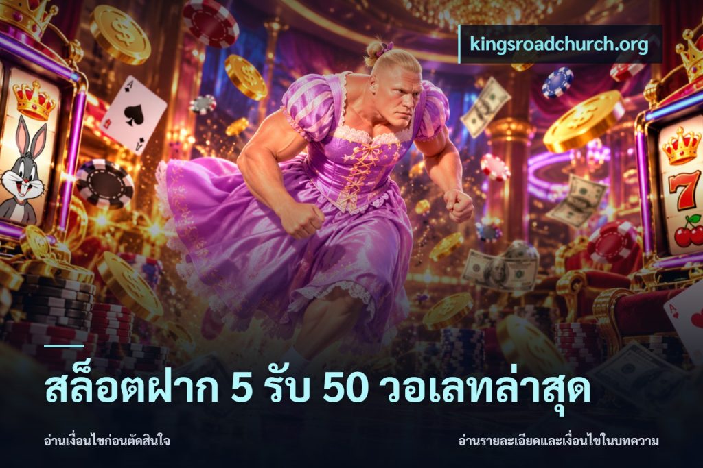 สล็อตฝาก 5 รับ 50 วอเลทล่าสุด