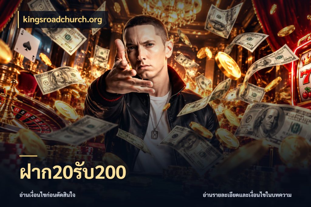 ฝาก20รับ200 ยอดฝากและยอดรับในมุมของคนชอบลุ้น กับ kingsroadchurch.org