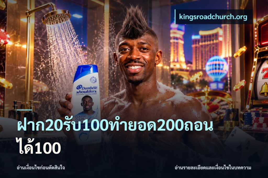 ฝาก20รับ100ทํายอด200ถอนได้100