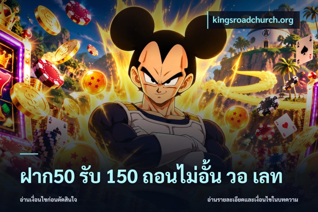 ฝาก50 รับ 150 ถอนไม่อั้น วอ เลท