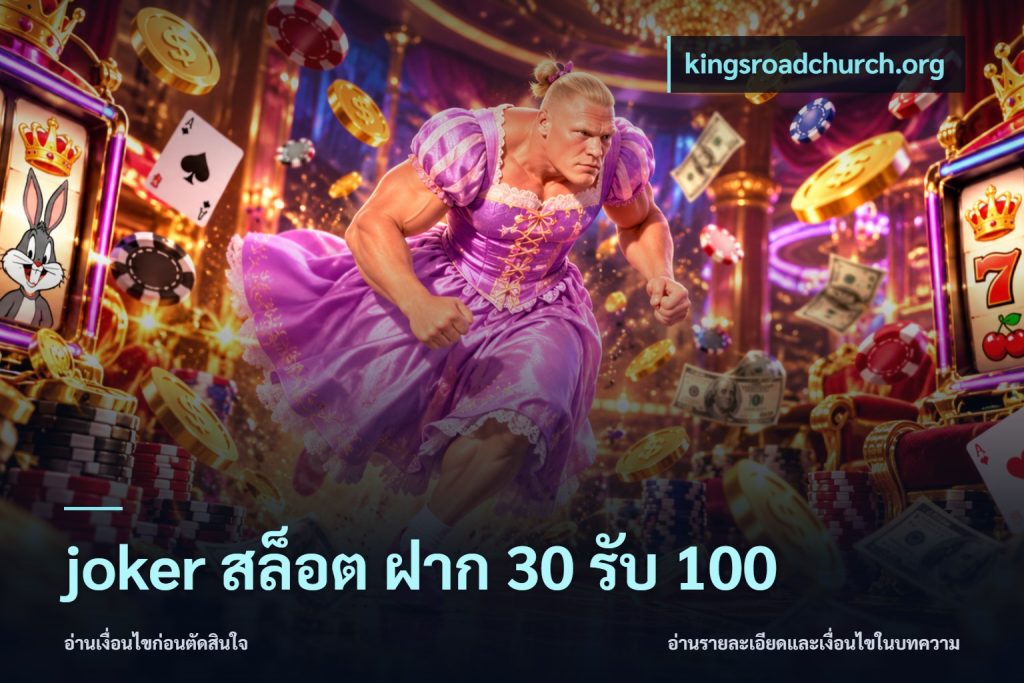 joker สล็อต ฝาก 30 รับ 100