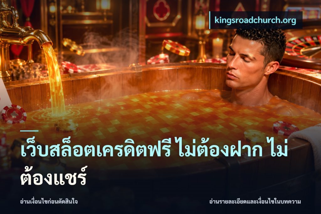 เว็บสล็อตเครดิตฟรี ไม่ต้องฝาก ไม่ต้องแชร์