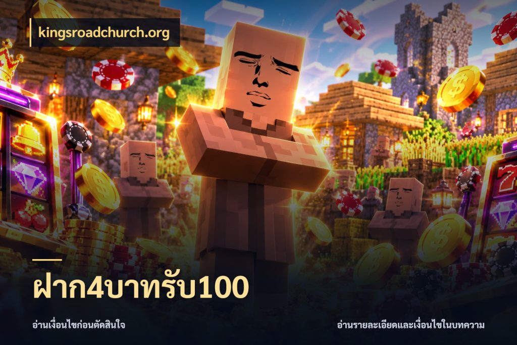 ฝาก4บาทรับ100 จับประเด็นยอดรับก่อนเลือกความสนุก ในมุม kingsroadchurch.org
