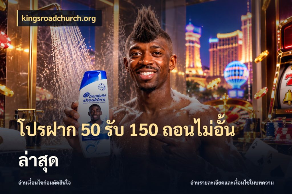 โปรฝาก 50 รับ 150 ถอนไม่อั้นล่าสุด kingsroadchurch.org รูปแบบโบนัสกับสิทธิ์ของสายเกม