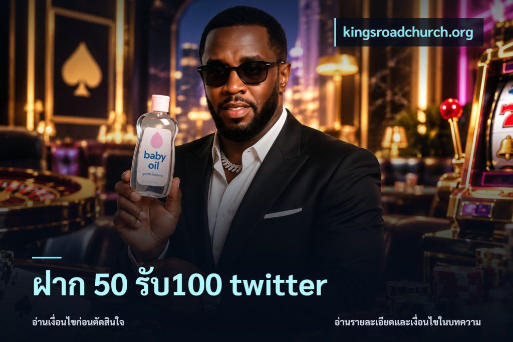 ฝาก 50 รับ100 twitter