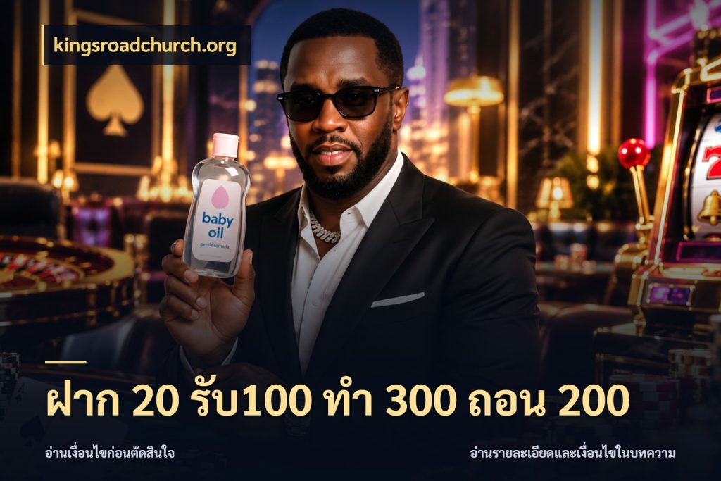 ฝาก 20 รับ100 ทํา 300 ถอน 200 ยอดฝากและยอดรับในมุมของคนชอบลุ้น สไตล์ kingsroadchurch.org