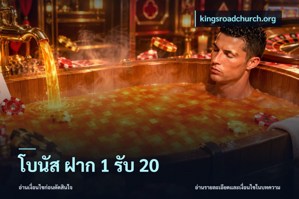 โบนัส ฝาก 1 รับ 20