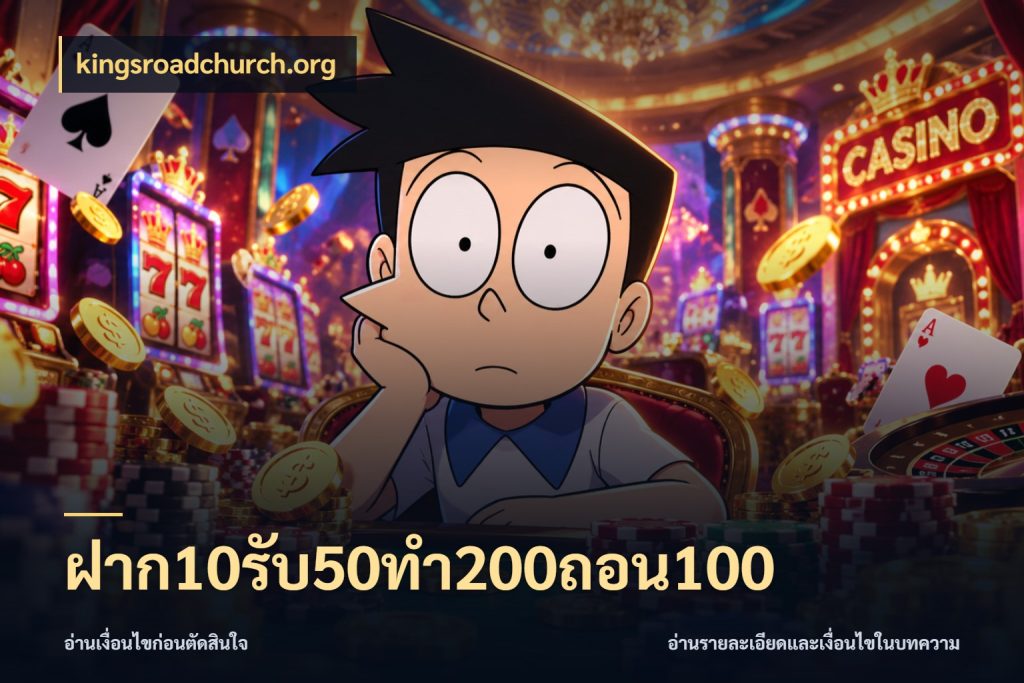 ฝาก10รับ50ทํา200ถอน100 เปิดมุมโปรให้เข้ากับเกมแนวโปรด สไตล์ kingsroadchurch.org