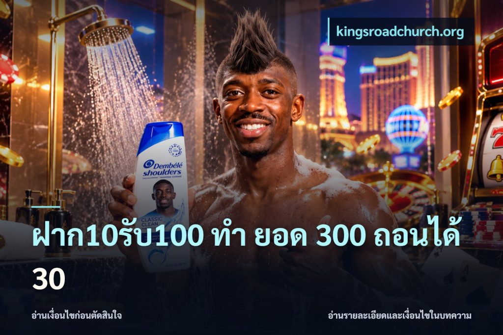 ฝาก10รับ100 ทํา ยอด 300 ถอนได้ 30