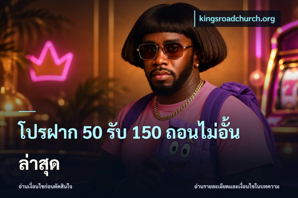 โปรฝาก 50 รับ 150 ถอนไม่อั้น ล่าสุด