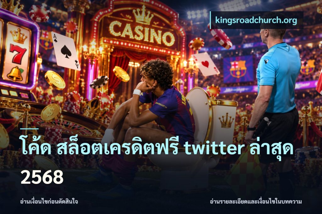 โค้ด สล็อตเครดิตฟรี twitter ล่าสุด 2568