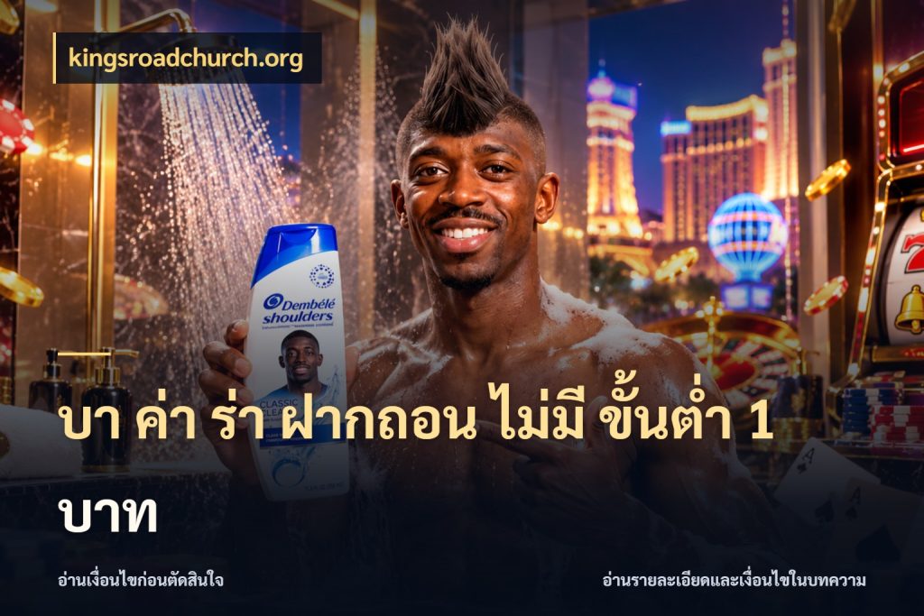 บา ค่า ร่า ฝากถอน ไม่มี ขั้นต่ำ 1 บาท ยอดที่เกี่ยวข้องกับรูปแบบบาคาร่า สไตล์ kingsroadchurch.org