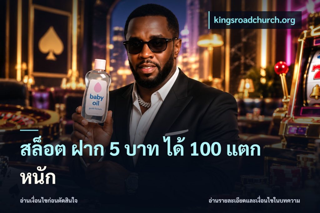 สล็อต ฝาก 5 บาท ได้ 100 แตก หนัก