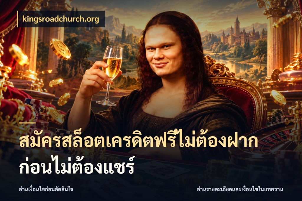 สมัครสล็อตเครดิตฟรีไม่ต้องฝากก่อนไม่ต้องแชร์ สิทธิ์ที่สายโบนัสสนใจกับวิธีรับ กับ kingsroadchurch.org