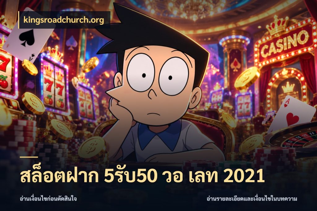 สล็อตฝาก 5รับ50 วอ เลท 2021 จับคู่โบนัสกับสไตล์เกมที่ชอบ กับ kingsroadchurch.org