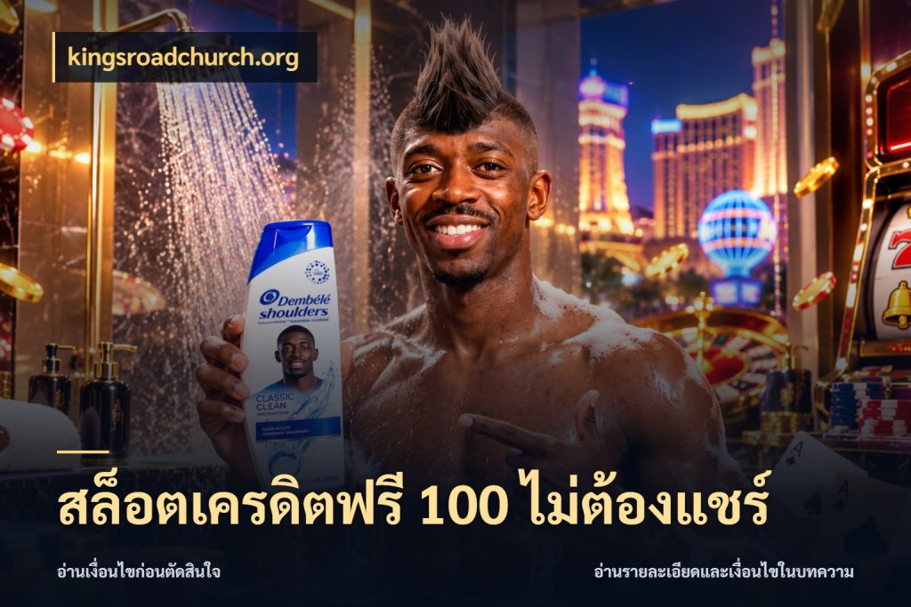 สล็อตเครดิตฟรี 100 ไม่ต้องแชร์ เครดิตฟรีกับจังหวะลุ้นที่คุณเลือก ในมุม kingsroadchurch.org