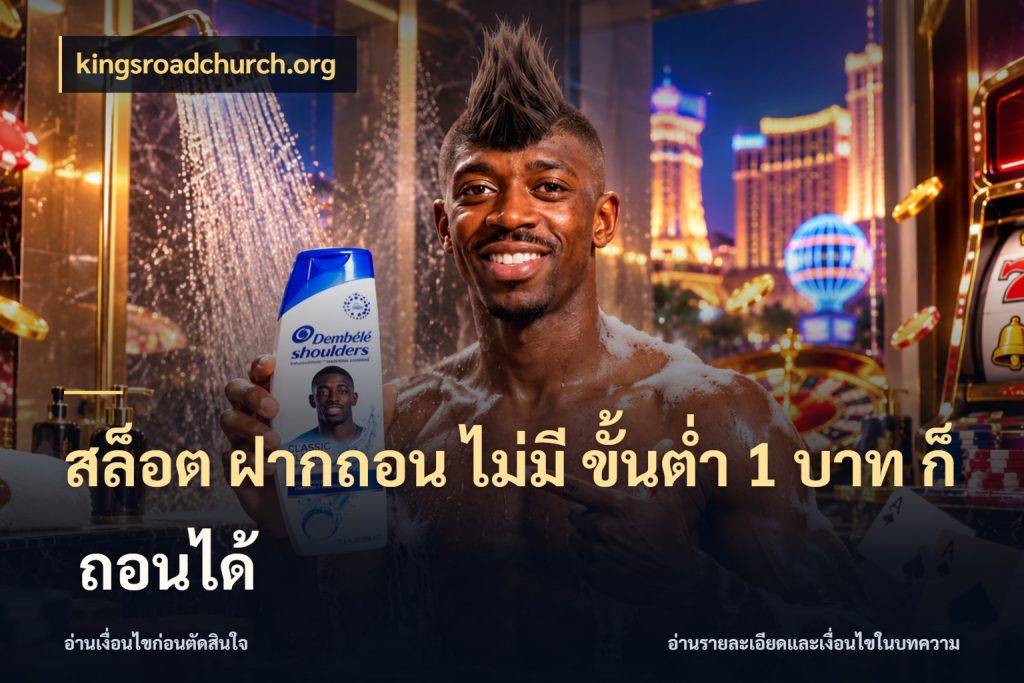 สล็อต ฝากถอน ไม่มี ขั้นต่ำ 1 บาท ก็ ถอนได้ kingsroadchurch.org เปิดมุมยอดเริ่มต้นสำหรับคนชอบเกม