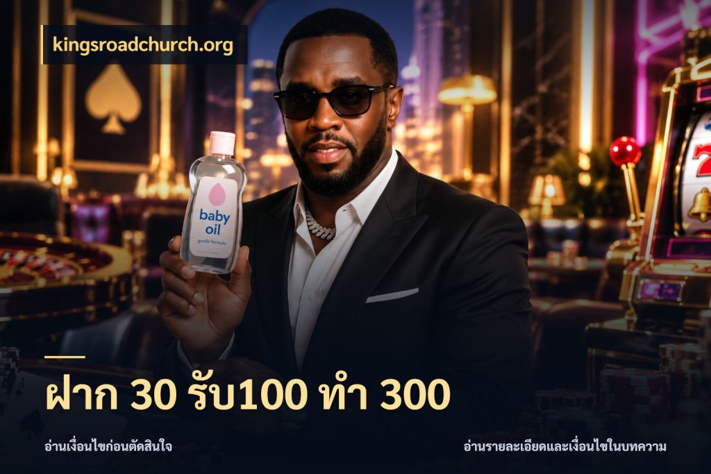 ฝาก 30 รับ100 ทำ 300 สีสันของโปรฝากและยอดรับ ในมุม kingsroadchurch.org
