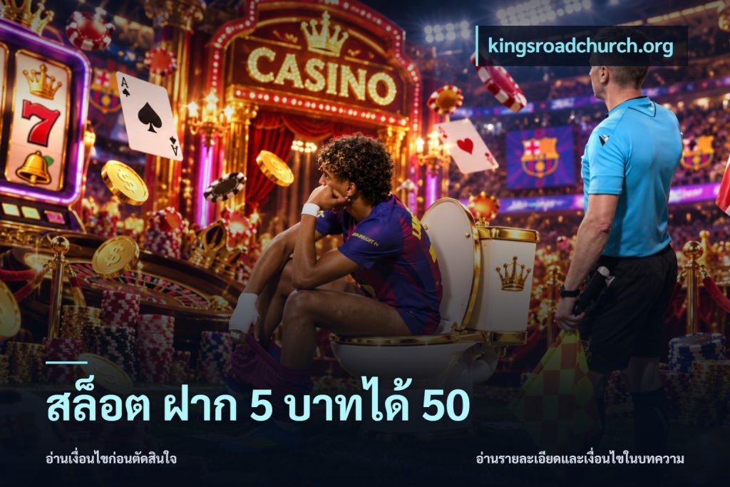 สล็อต ฝาก 5 บาทได้ 50