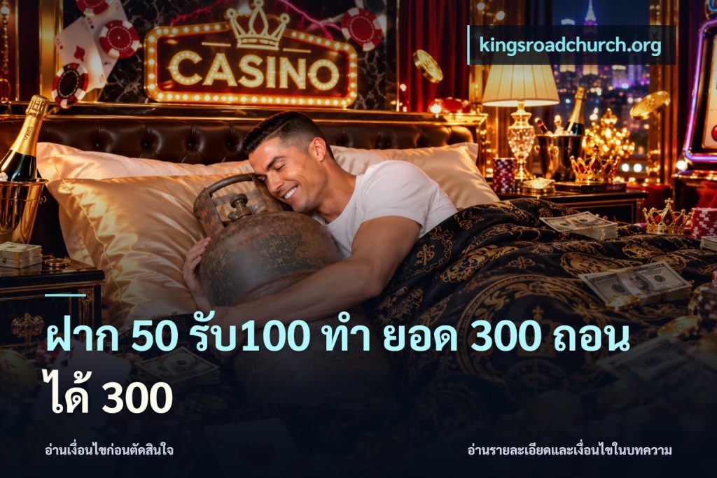 ฝาก 50 รับ100 ทํา ยอด 300 ถอนได้ 300