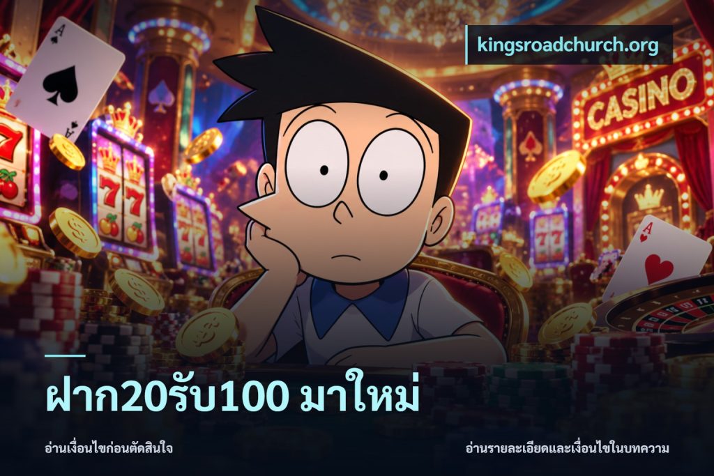 ฝาก20รับ100 มาใหม่