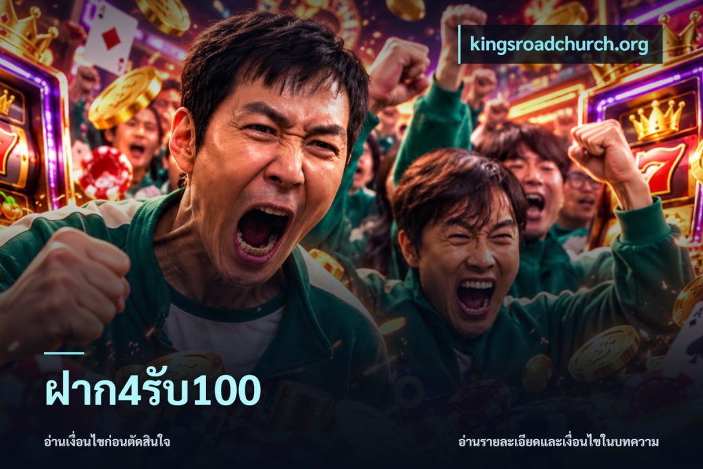 ฝาก4รับ100