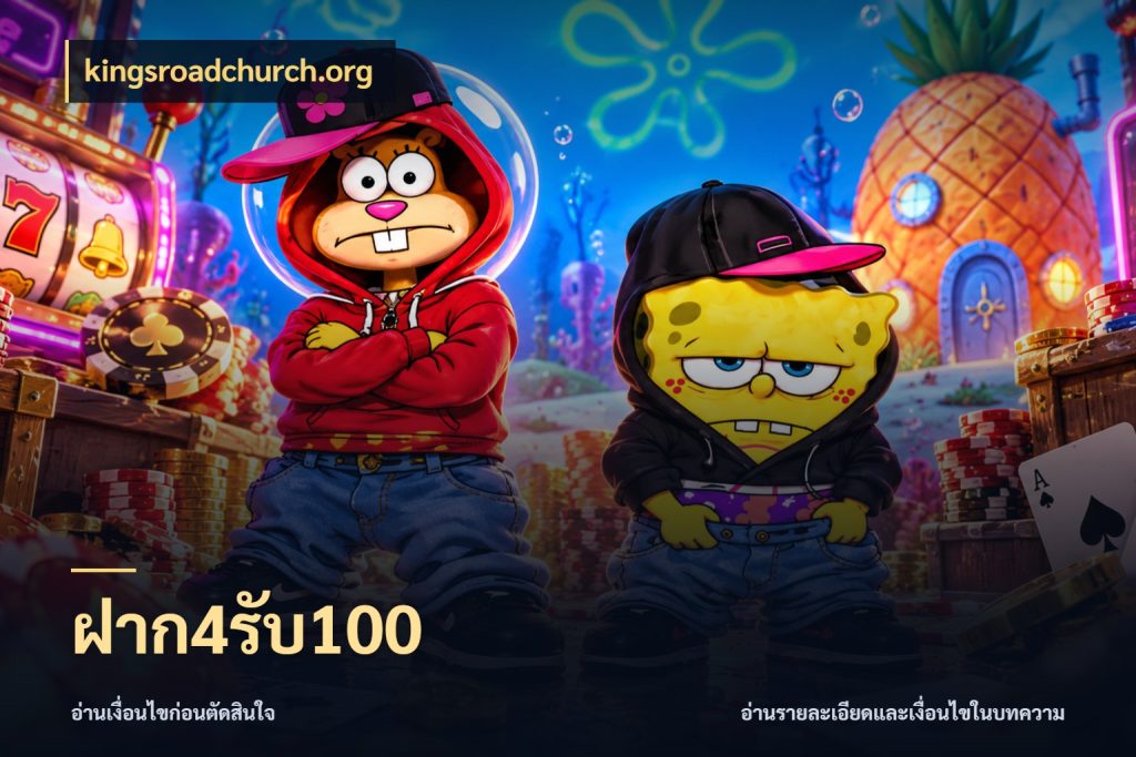 ฝาก4รับ100 รูปแบบโบนัสกับสิทธิ์ของสายเกม สไตล์ kingsroadchurch.org