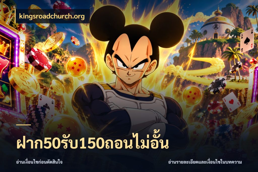 ฝาก50รับ150ถอนไม่อั้น สีสันของโปรฝากและยอดรับ สไตล์ kingsroadchurch.org