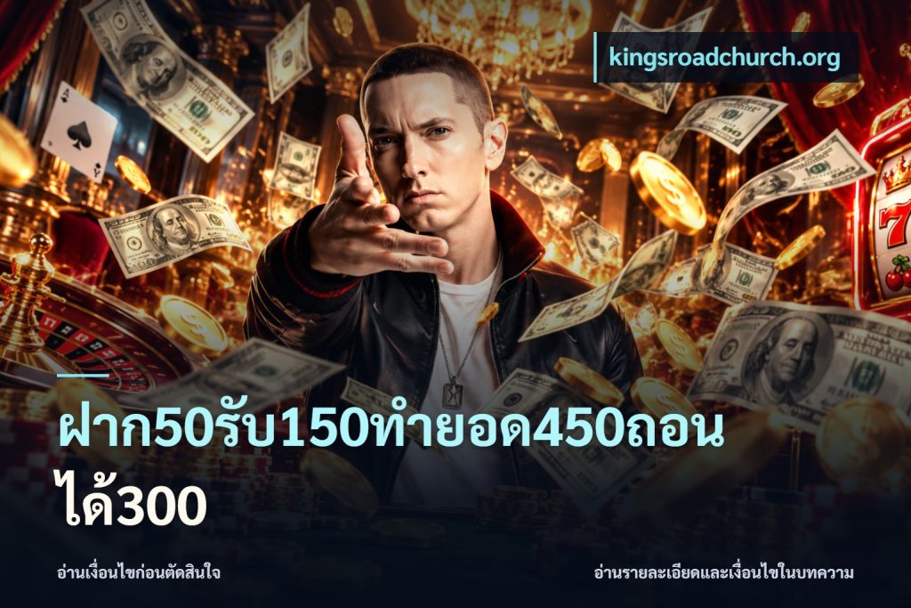 ฝาก50รับ150ทำยอด450ถอนได้300