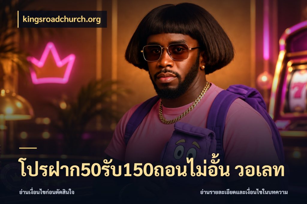 โปรฝาก50รับ150ถอนไม่อั้น วอเลท สีสันของโปรฝากและยอดรับ ในมุม kingsroadchurch.org