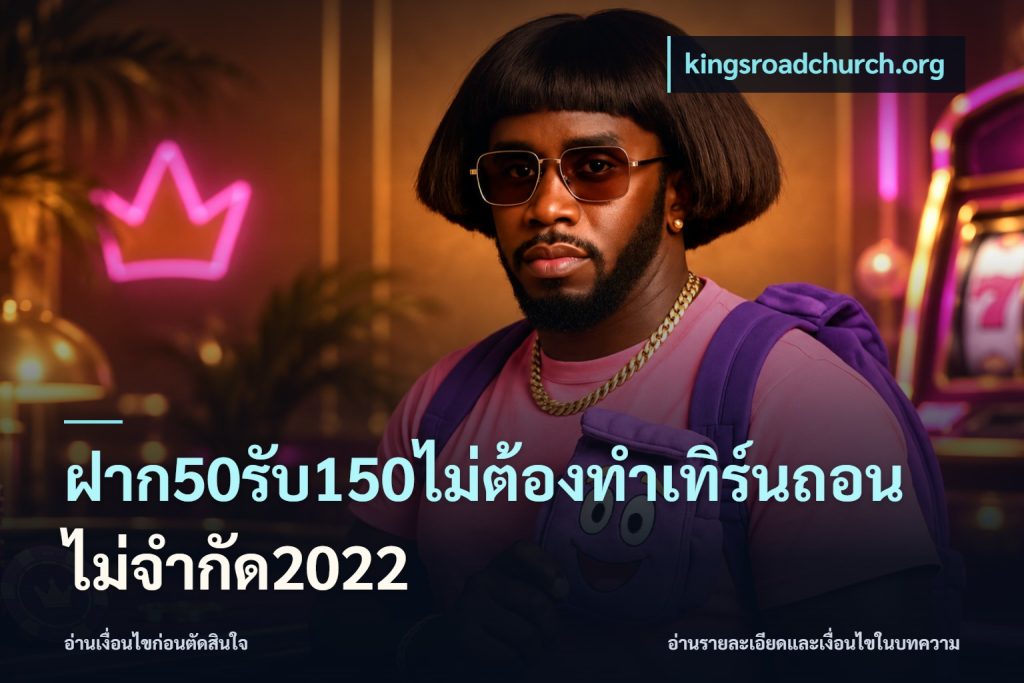 ฝาก50รับ150ไม่ต้องทําเทิร์นถอนไม่จํากัด2022