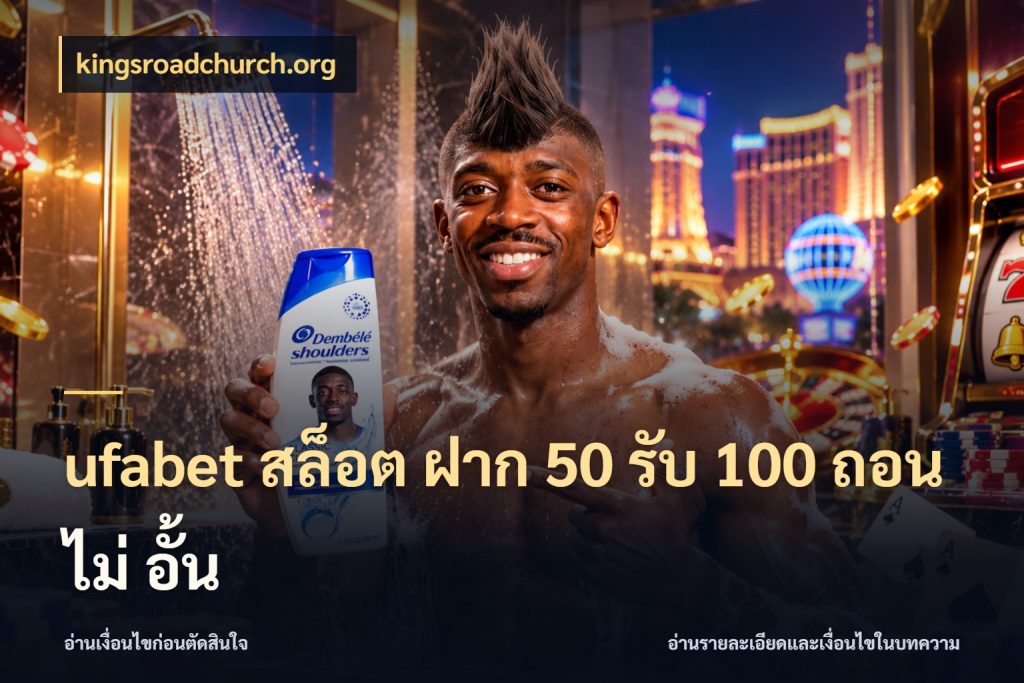 ufabet สล็อต ฝาก 50 รับ 100 ถอน ไม่ อั้น จุดเด่นของเครดิตที่คนชอบเกมอยากรู้ ในมุม kingsroadchurch.org