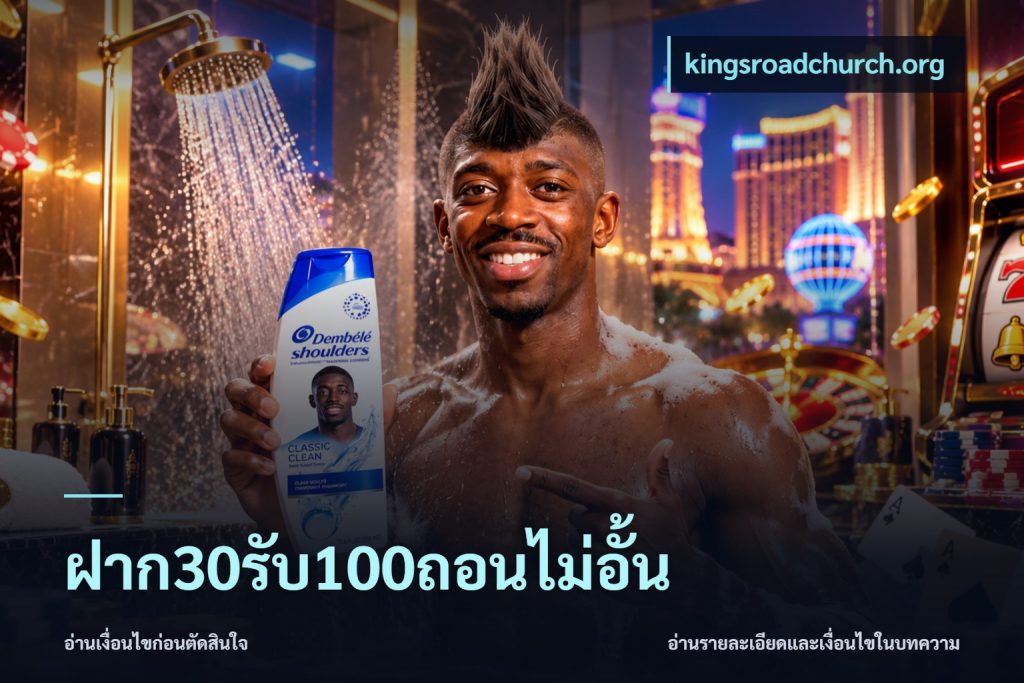 ฝาก30รับ100ถอนไม่อั้น