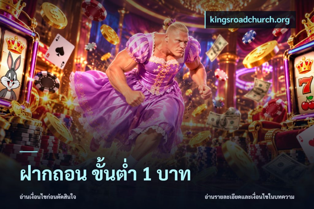 ฝากถอน ขั้นต่ำ 1 บาท