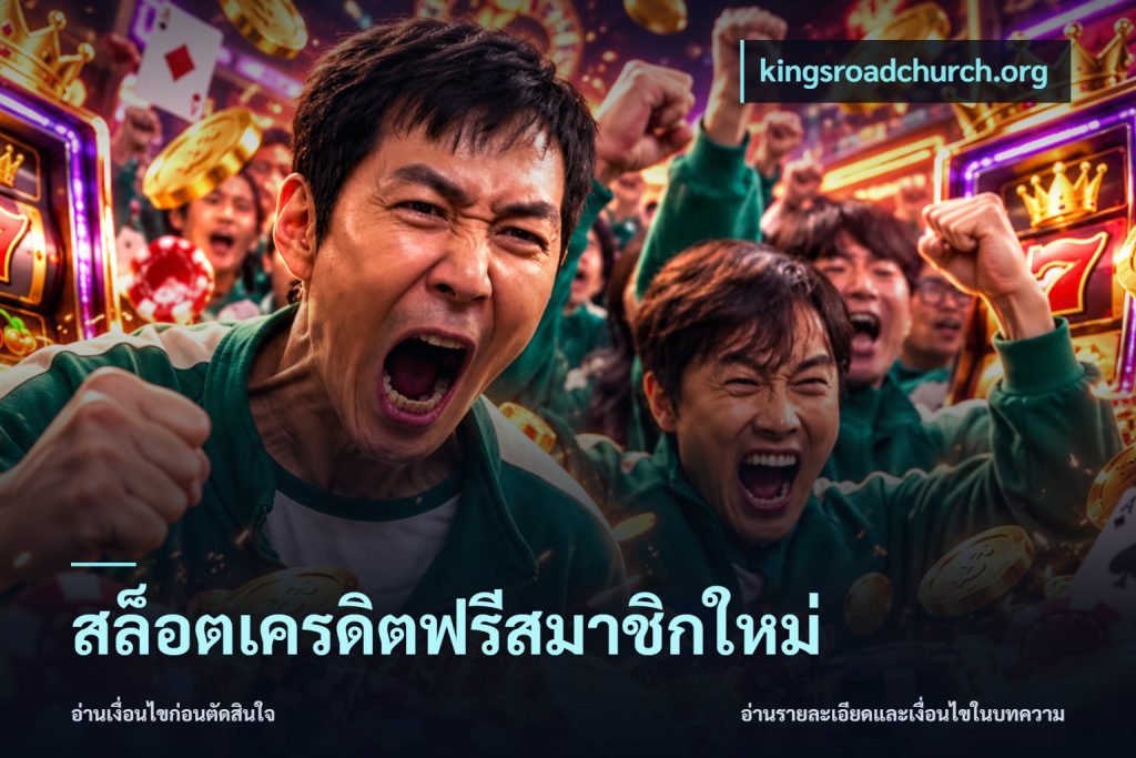 สล็อตเครดิตฟรีสมาชิกใหม่